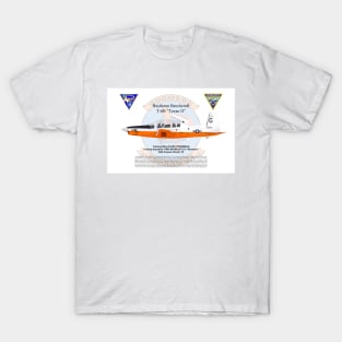 T-6B Texan II Poster VT-27 large logo T-Shirt